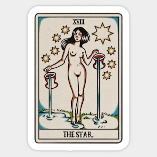 The Star Tarot Card Sticker